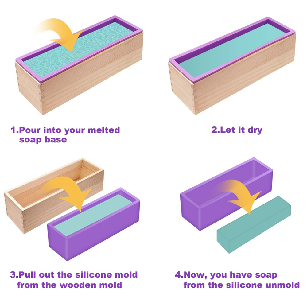 Silicone Soap Mold Flexible Re - đánh giá và giá Soap Making For Beginners Book