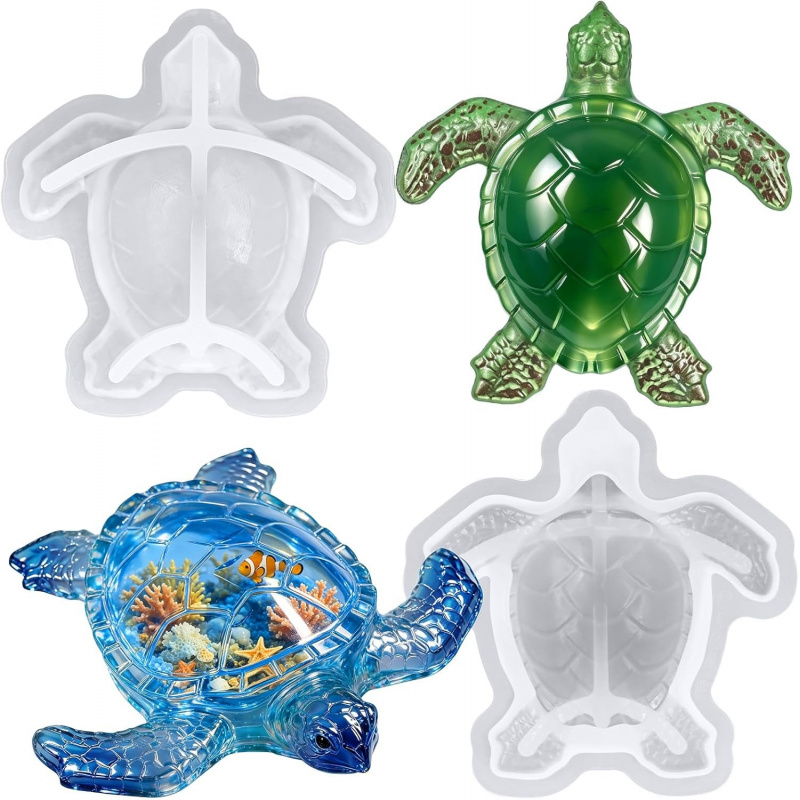 2Animal Resin Mold Set，3DTurtl - đánh giá và giá Soap Making Kit Amazon