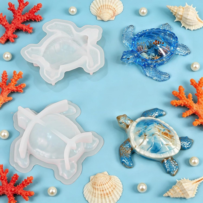 2Animal Resin Mold Set，3DTurtl - đánh giá và giá Soap Making Kit Amazon