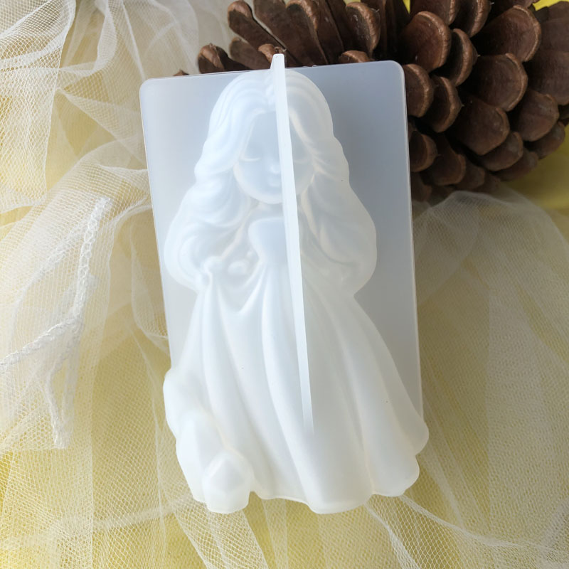 3D Cute Princess Silicone Cand - đánh giá và giá Soap Making Tray