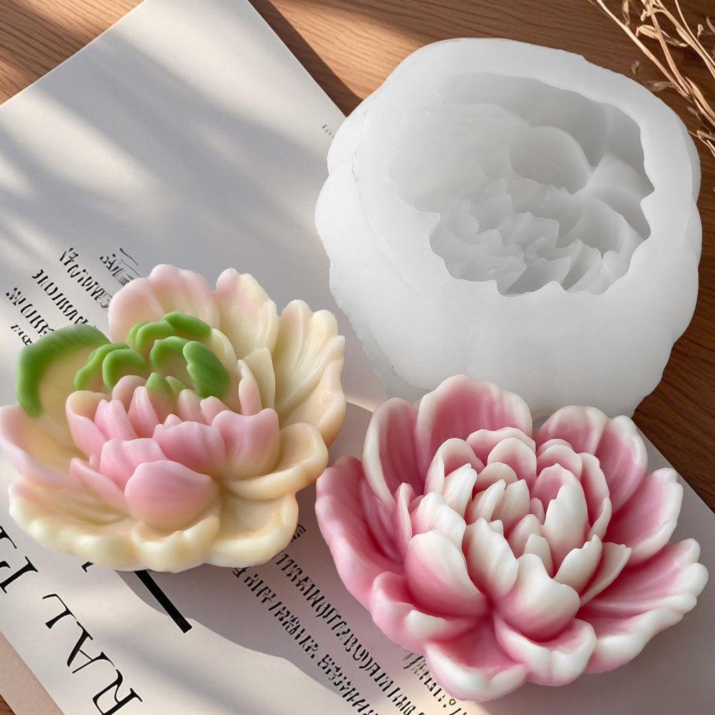 DIY Rose Flowers Silicone Mold - đánh giá và giá Soap Making Recipes