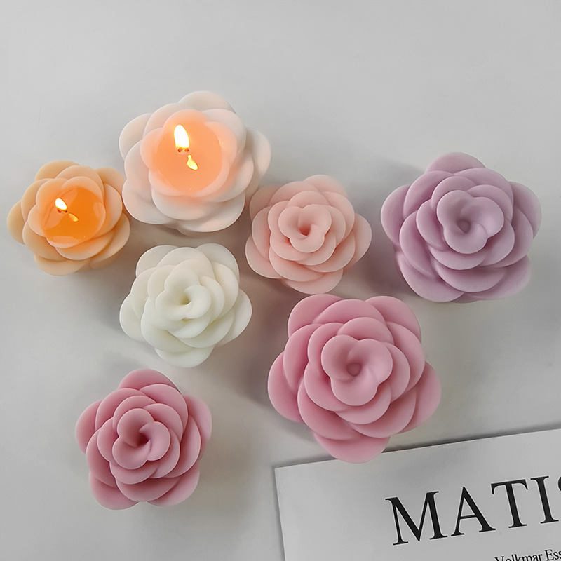 DIY Rose Flowers Silicone Mold - đánh giá và giá Soap Making Recipes