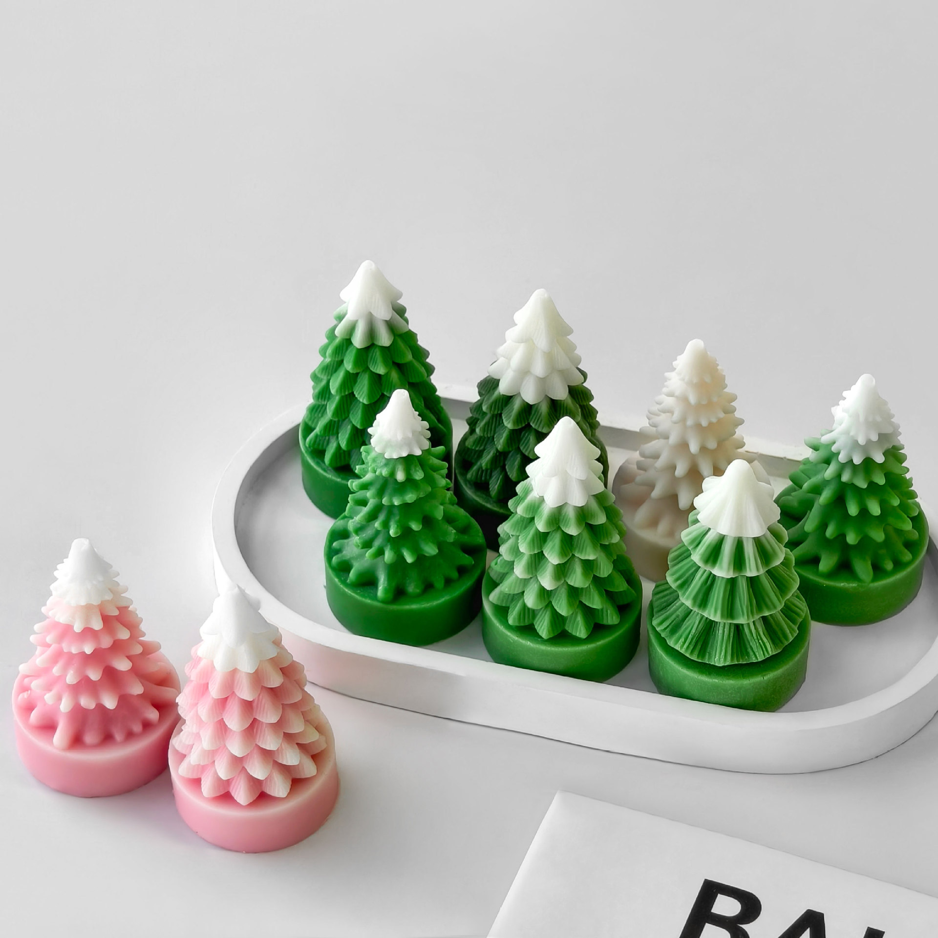 DIY Mini Christmas Tree Silico - đánh giá và giá Soap Making Essentials