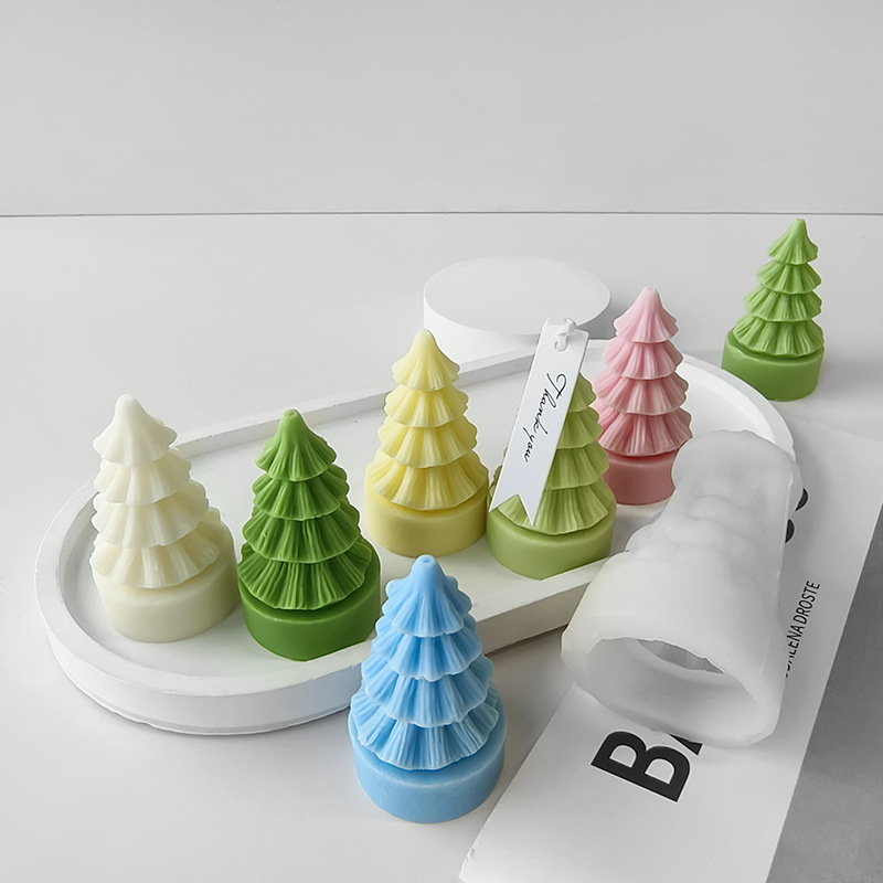 DIY Mini Christmas Tree Silico - đánh giá và giá Soap Making Essentials