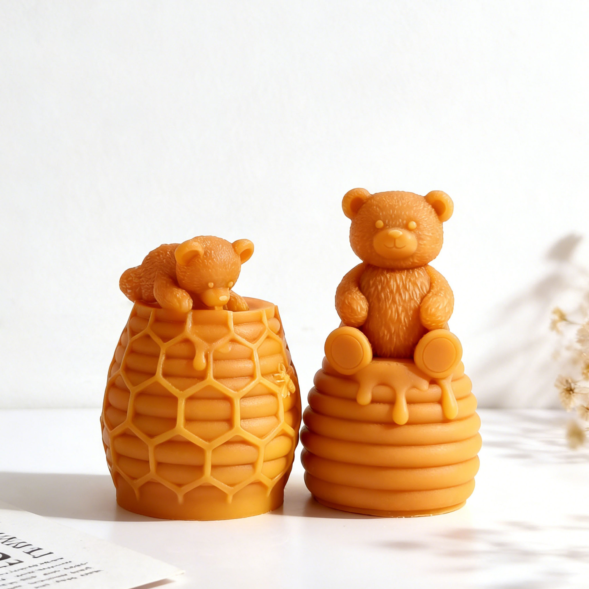 DIY Honeypot Bear Aroma Candle - đánh giá và giá Soap Making Recipes