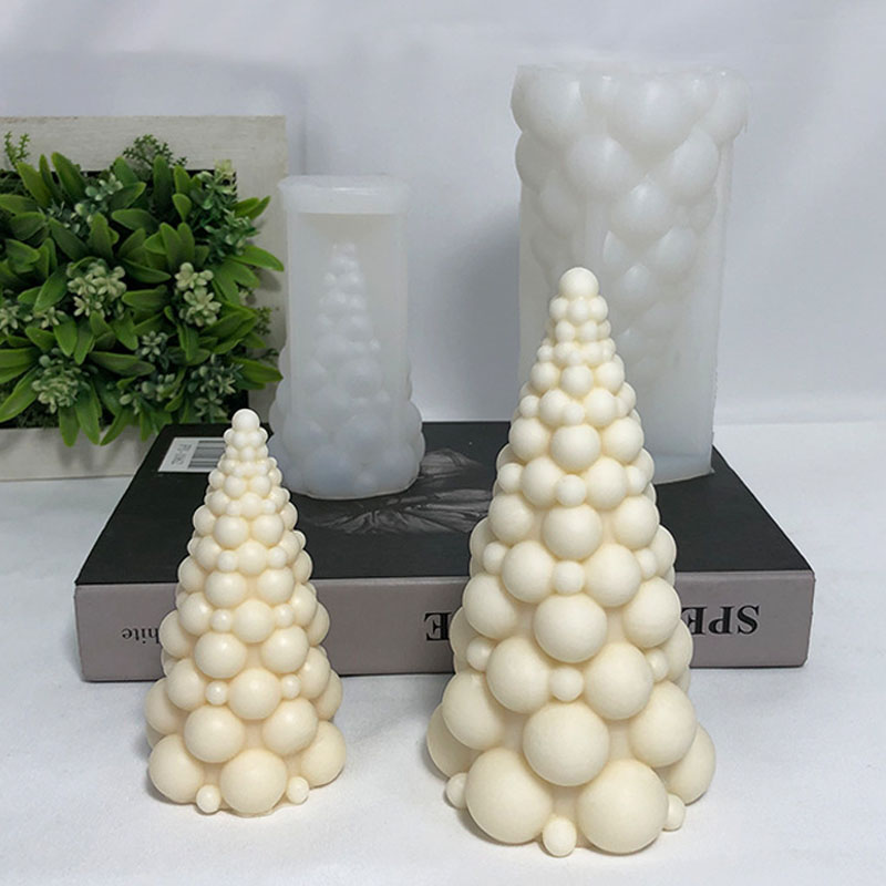 3D Bubble Christmas Tree Silic - đánh giá và giá Soap Making Essentials