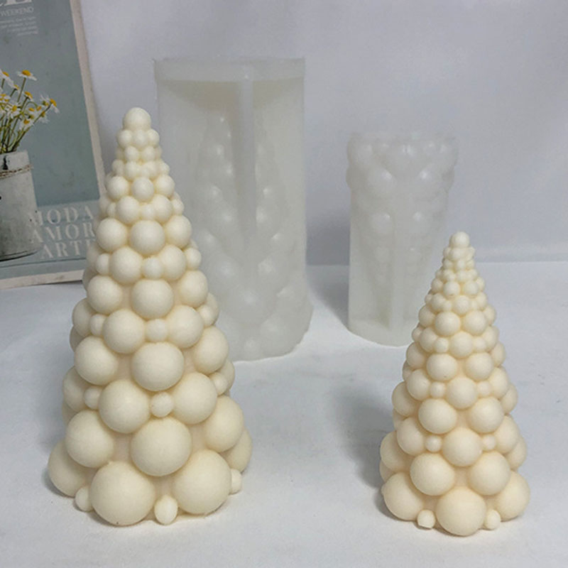 3D Bubble Christmas Tree Silic - đánh giá và giá Soap Making Essentials