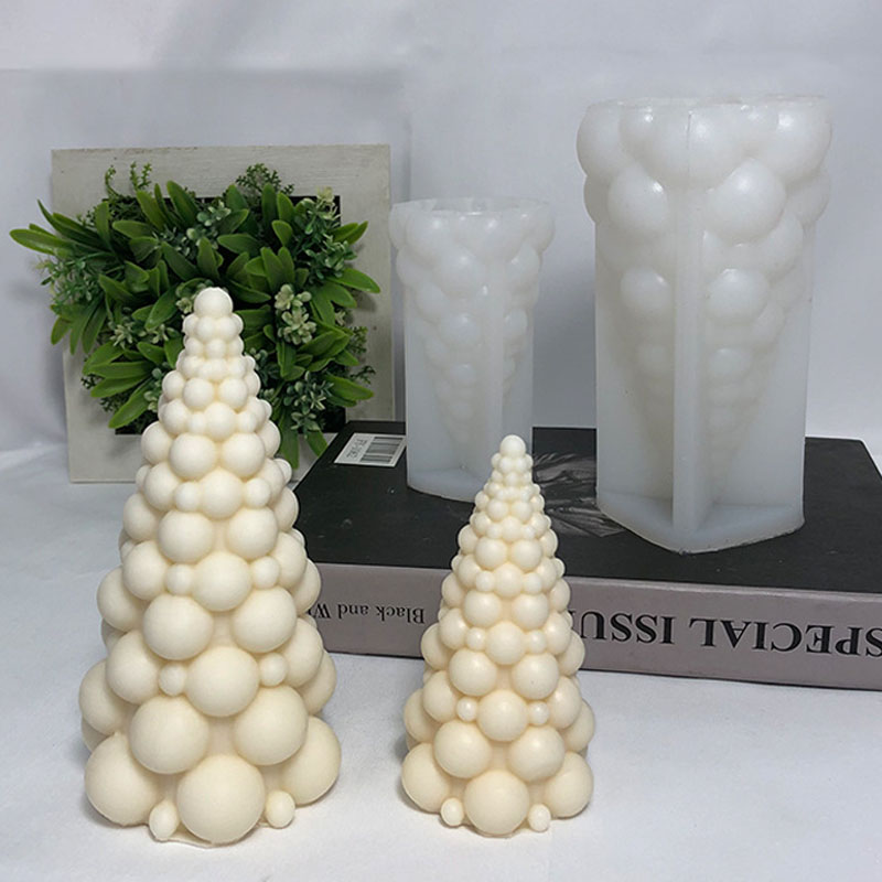 3D Bubble Christmas Tree Silic - đánh giá và giá Soap Making Essentials