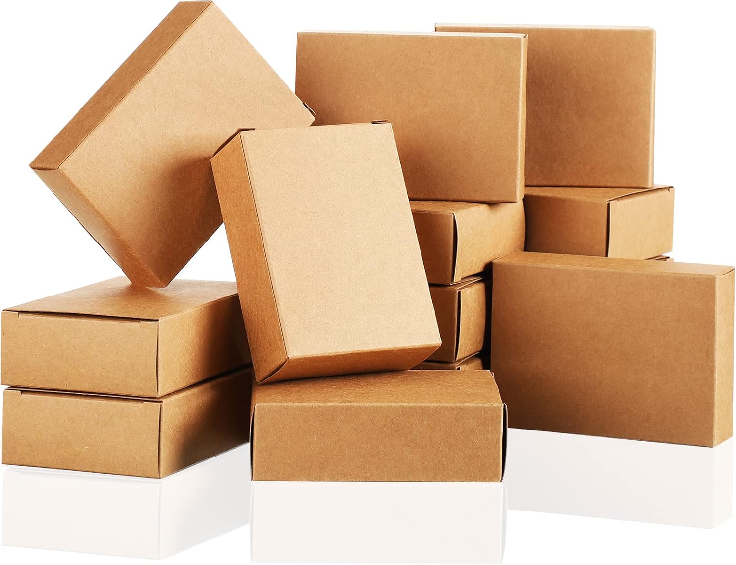 100 Pcs Kraft Soap Boxes Packa - đánh giá và giá Soap Making In School