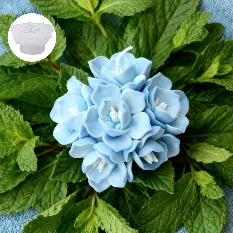 1 Hydrangea Candle Silicone Mo - đánh giá và giá Soap Making Tray