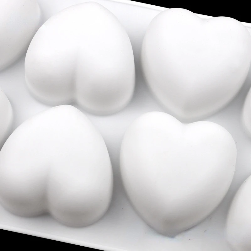 Love Heart Silicone Soap Mold  - đánh giá và giá Soap Making Essentials