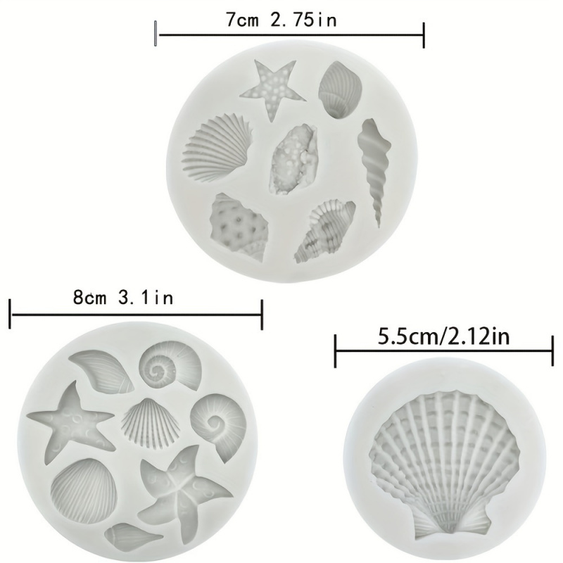 3pcs/set, Shell Mold Set, Irre - đánh giá và giá Soap Making Kit Amazon