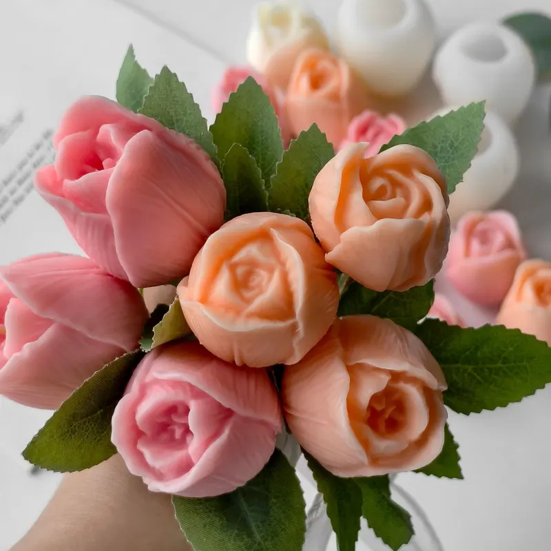 2026 New Tulip Aroma Candle Si - đánh giá và giá Soap Making Recipes