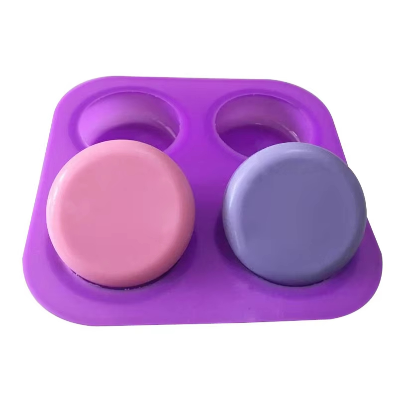 1-2 PCS 4 Cavity Reusable Roun - đánh giá và giá Soap Making Tray