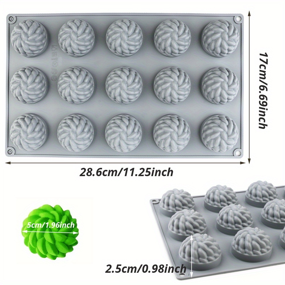 1Pc Cake Mold Santa Ana Floral - đánh giá và giá Soap Making Recipes