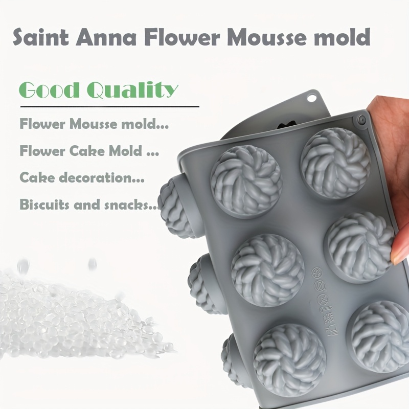1Pc Cake Mold Santa Ana Floral - đánh giá và giá Soap Making Recipes