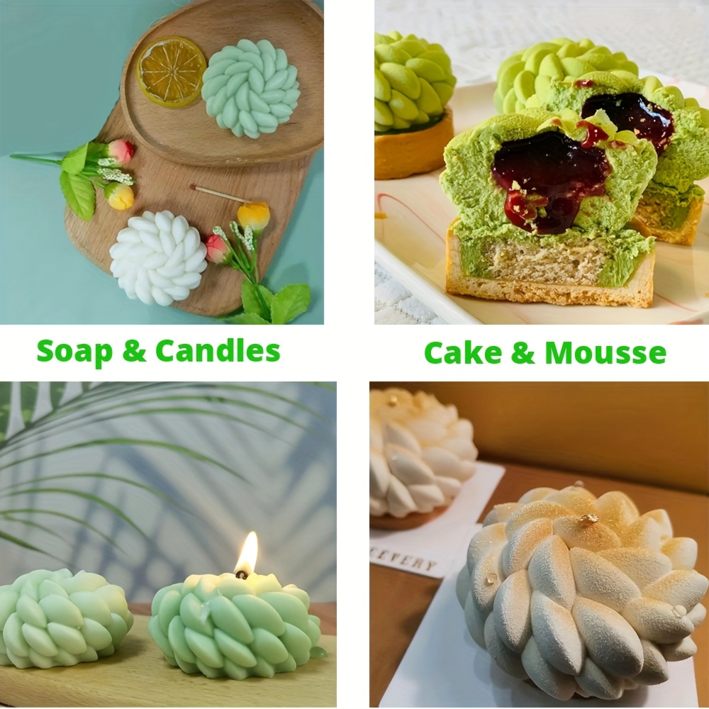 1Pc Cake Mold Santa Ana Floral - đánh giá và giá Soap Making Recipes