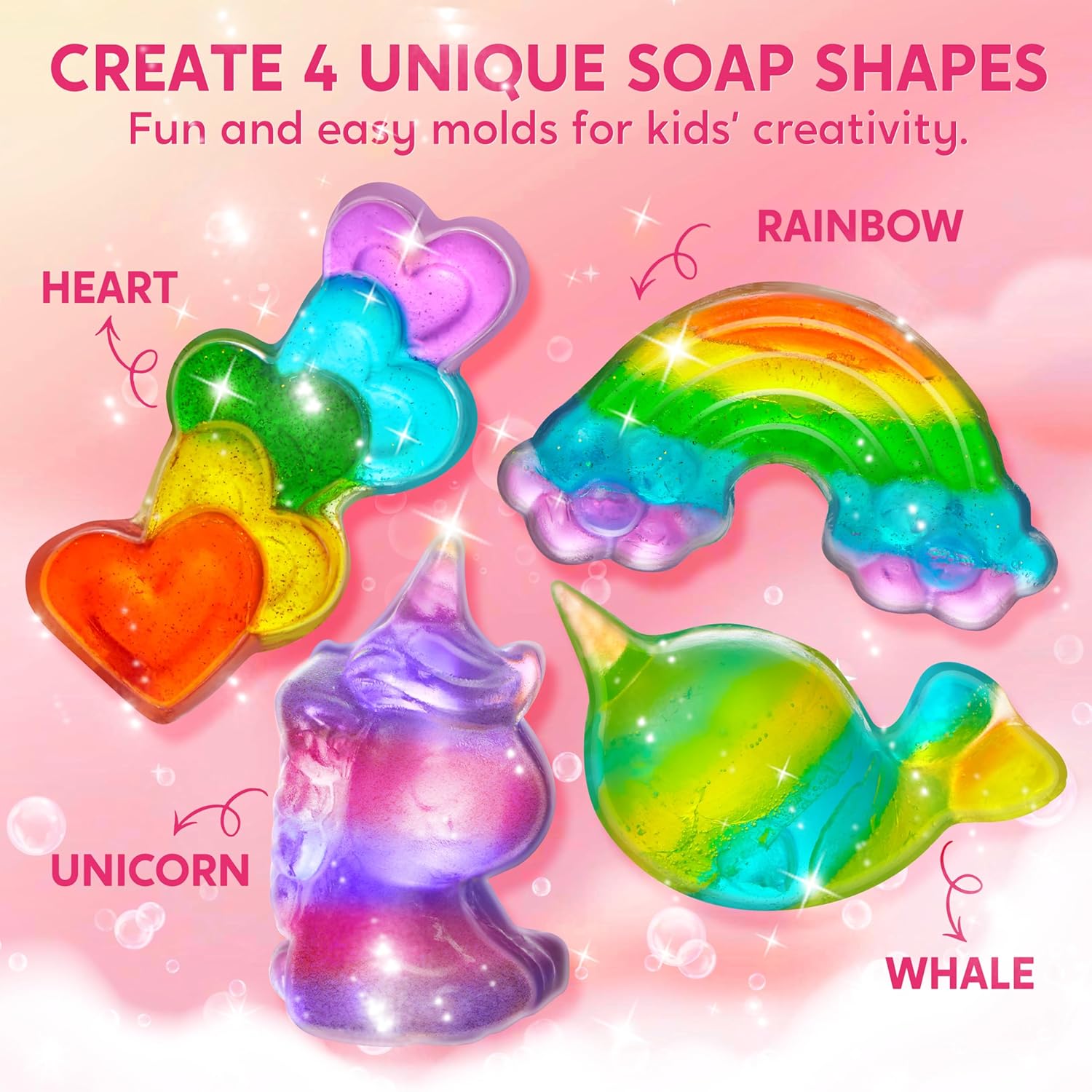 JOYFY Unicorn Soap Making Kit  - đánh giá và giá Soap Making Essentials