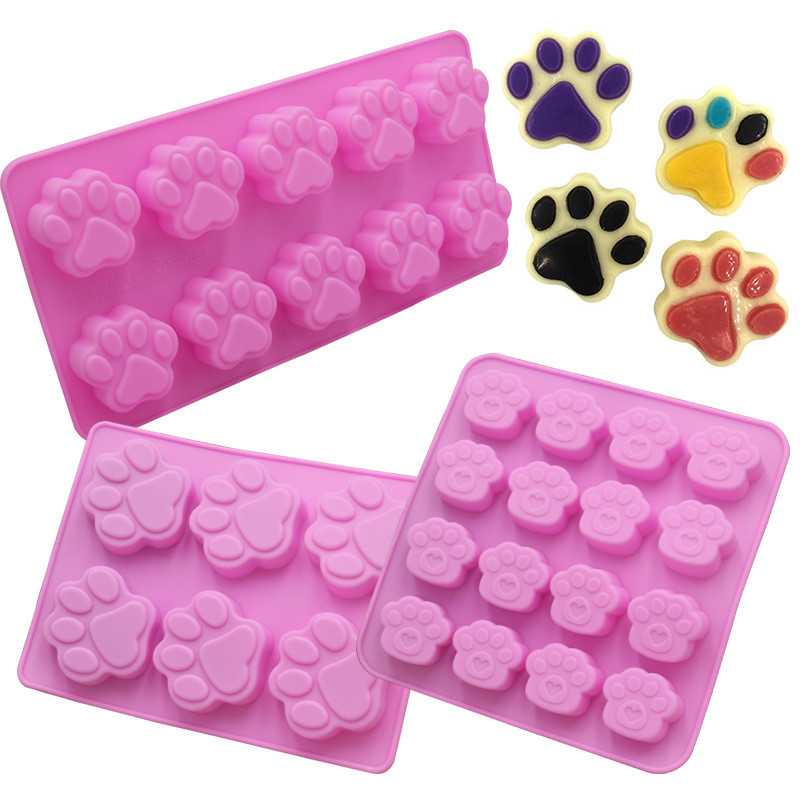Cat Claw Shape Chocolate Silic - đánh giá và giá Soap Making Tray