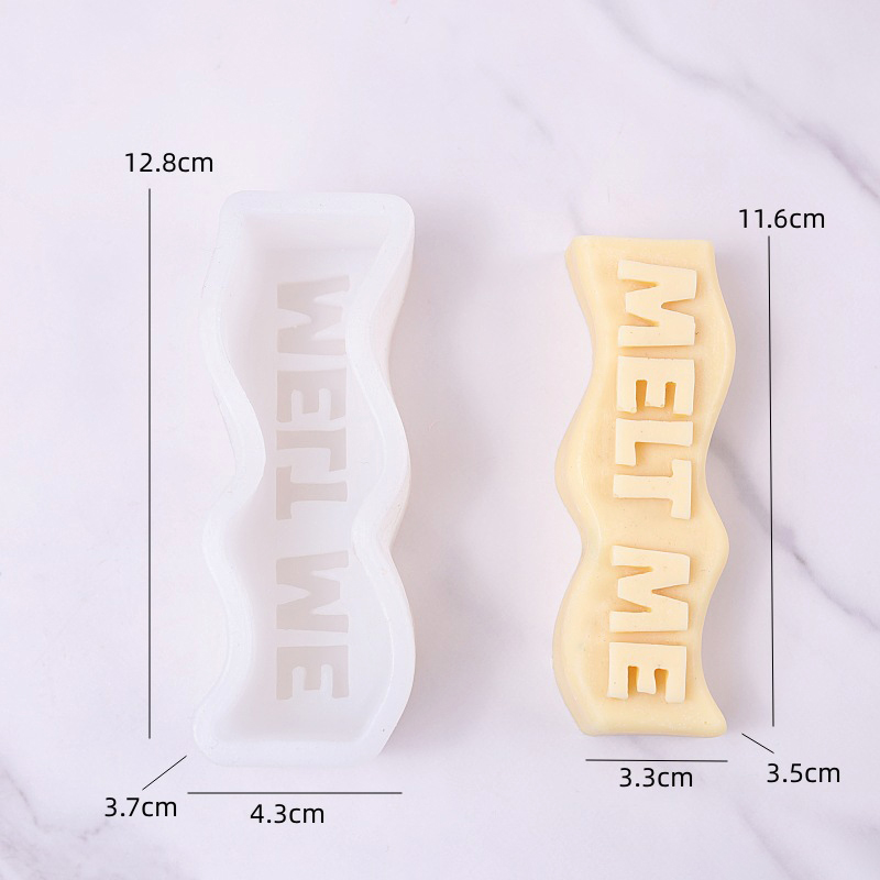 Wave Letter Slogan Candle Sili - đánh giá và giá Soap Making Recipes