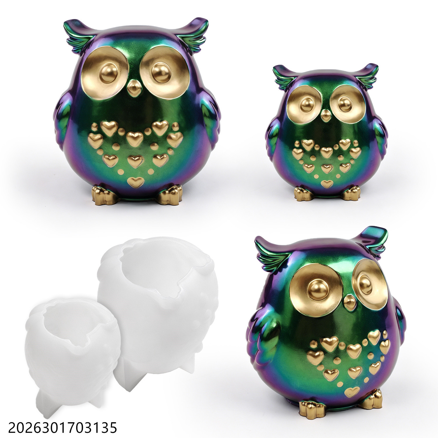 Owl Silicone Mold 3D Bird Shap - đánh giá và giá Soap Making Tray