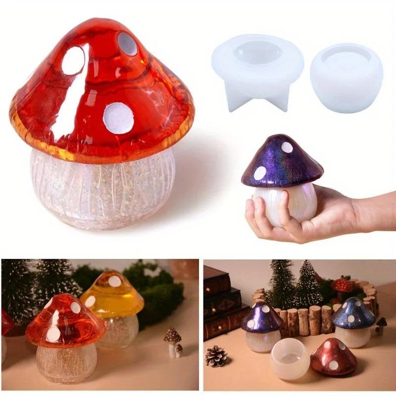 1 Set Multi-Use Mushroom Desig - đánh giá và giá Soap Making Recipes
