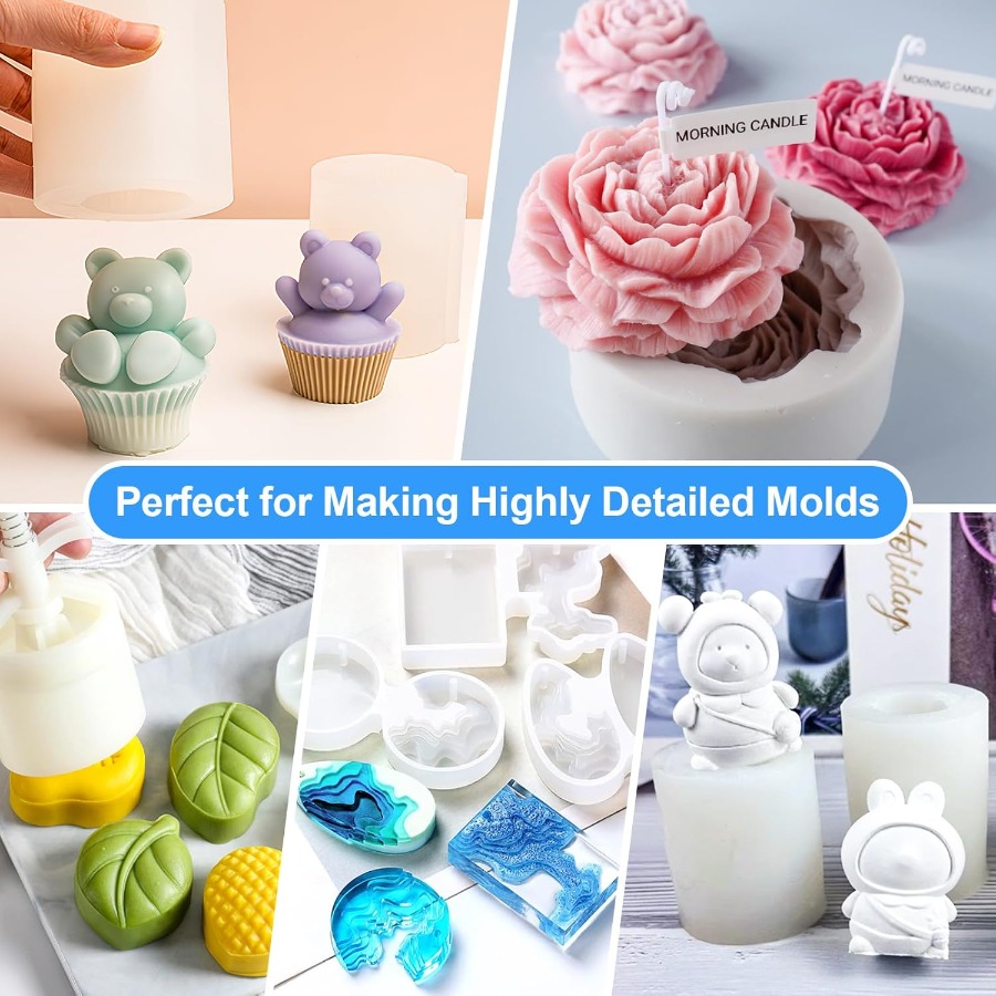 Silicone Mold Making Kit, 38.8 - đánh giá và giá Soap Making Essentials